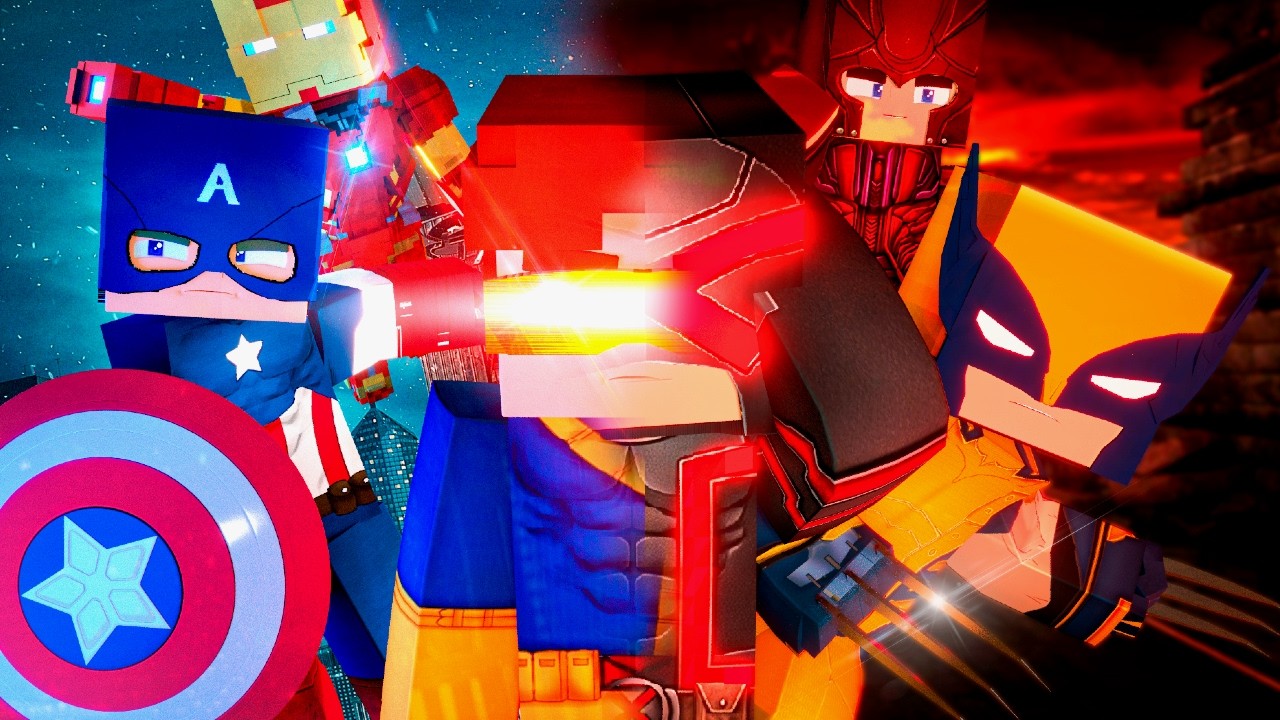 MINECRAFT: AVENGERS VS X-MEN (NEXUS)