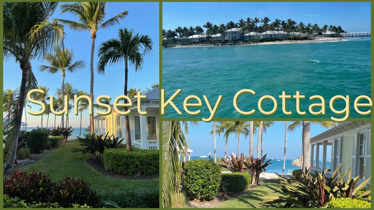 Коттедж Sunset Key / Две спальни, частичный вид на океан