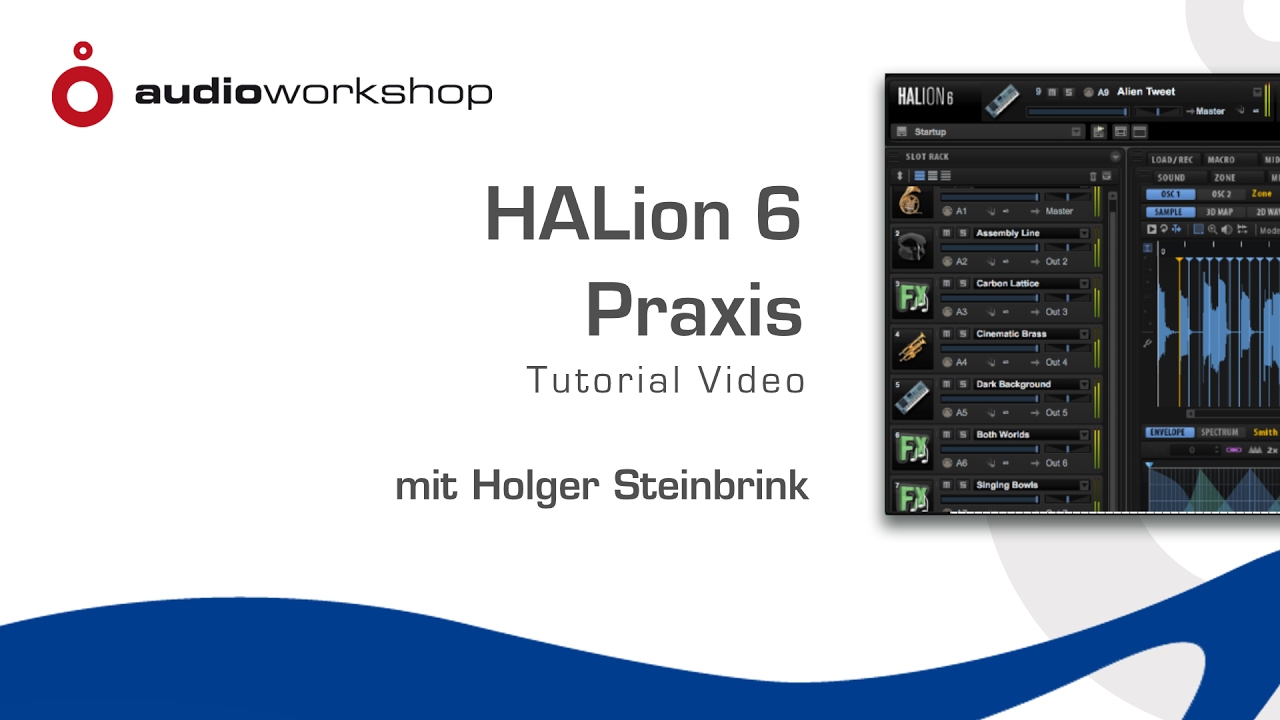 HALion 6 Praxis Tutorial-Video