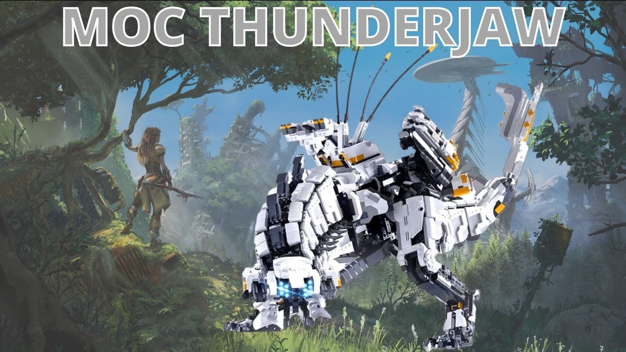 MOC Thunder Jaw REVIEW - Horizon Zero Dawn