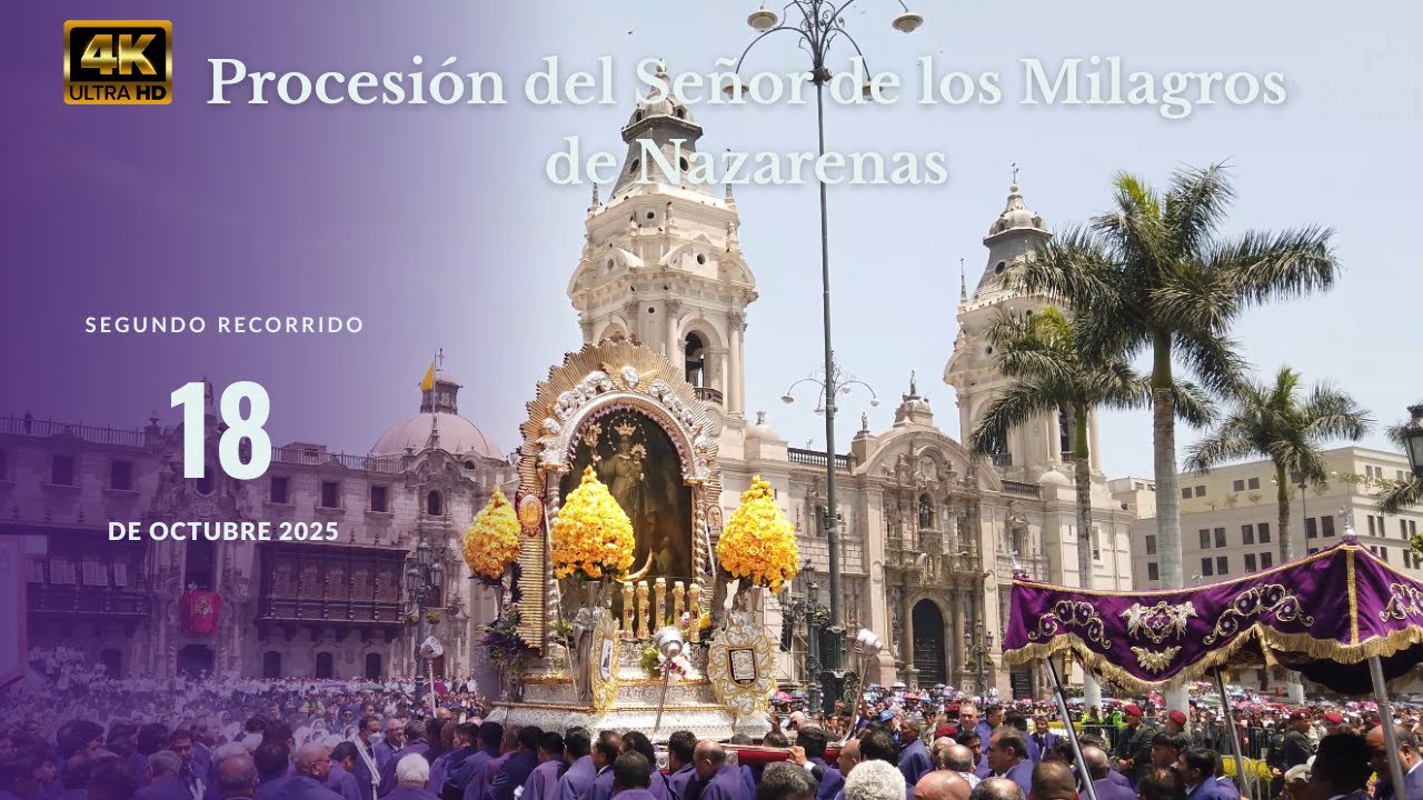 Banda Nazarena 2025 - A la Primera Cuadrilla | Procesión del Señor de los Milagros de Nazarenas