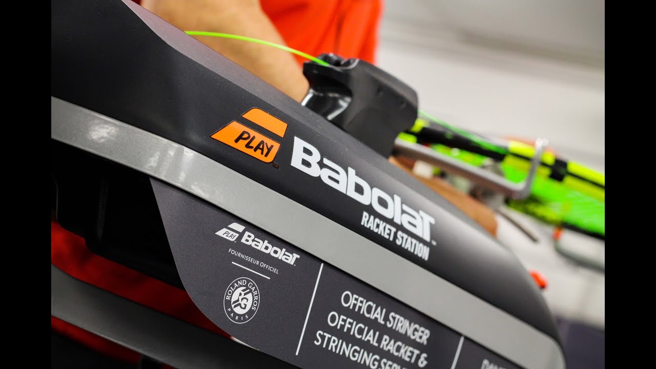 Babolat Insiders: Racket and Stringing Service at Roland-Garros