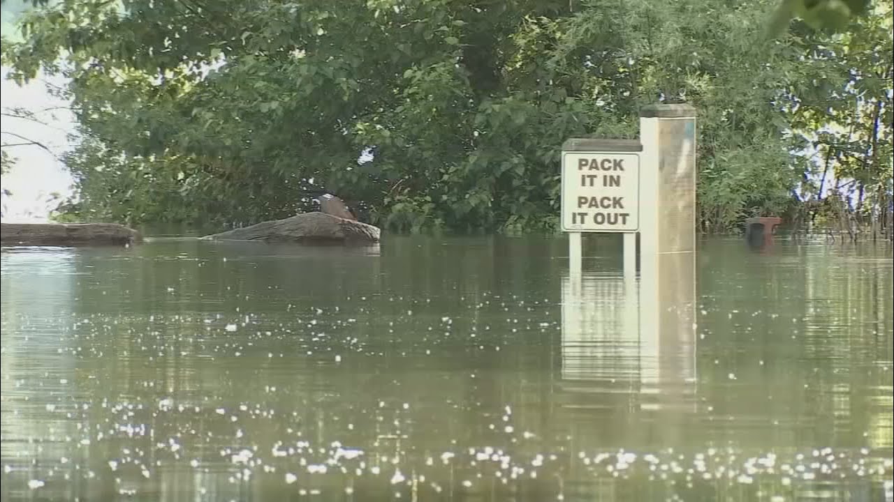 Capt. William Clark Park at Cottonwood Beach closed due to flooding