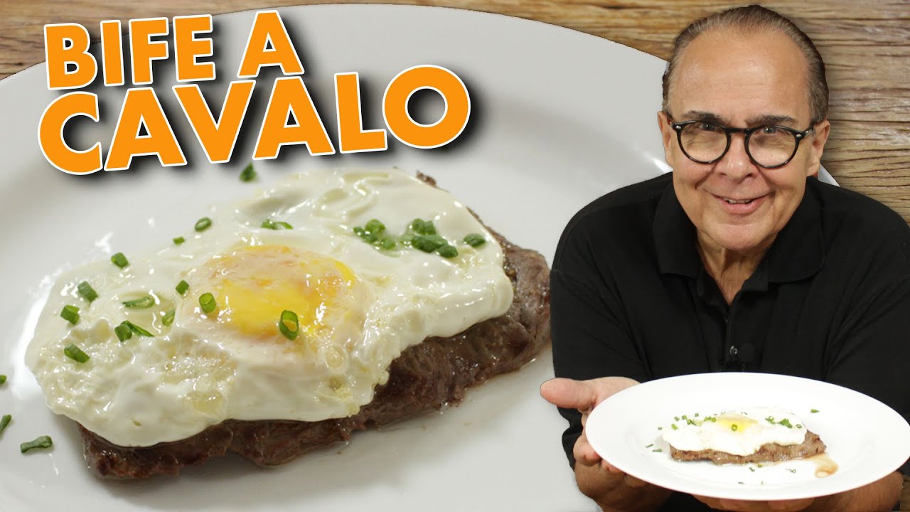 CLÁSSICO BIFE A CAVALO DO CHEF TAICO