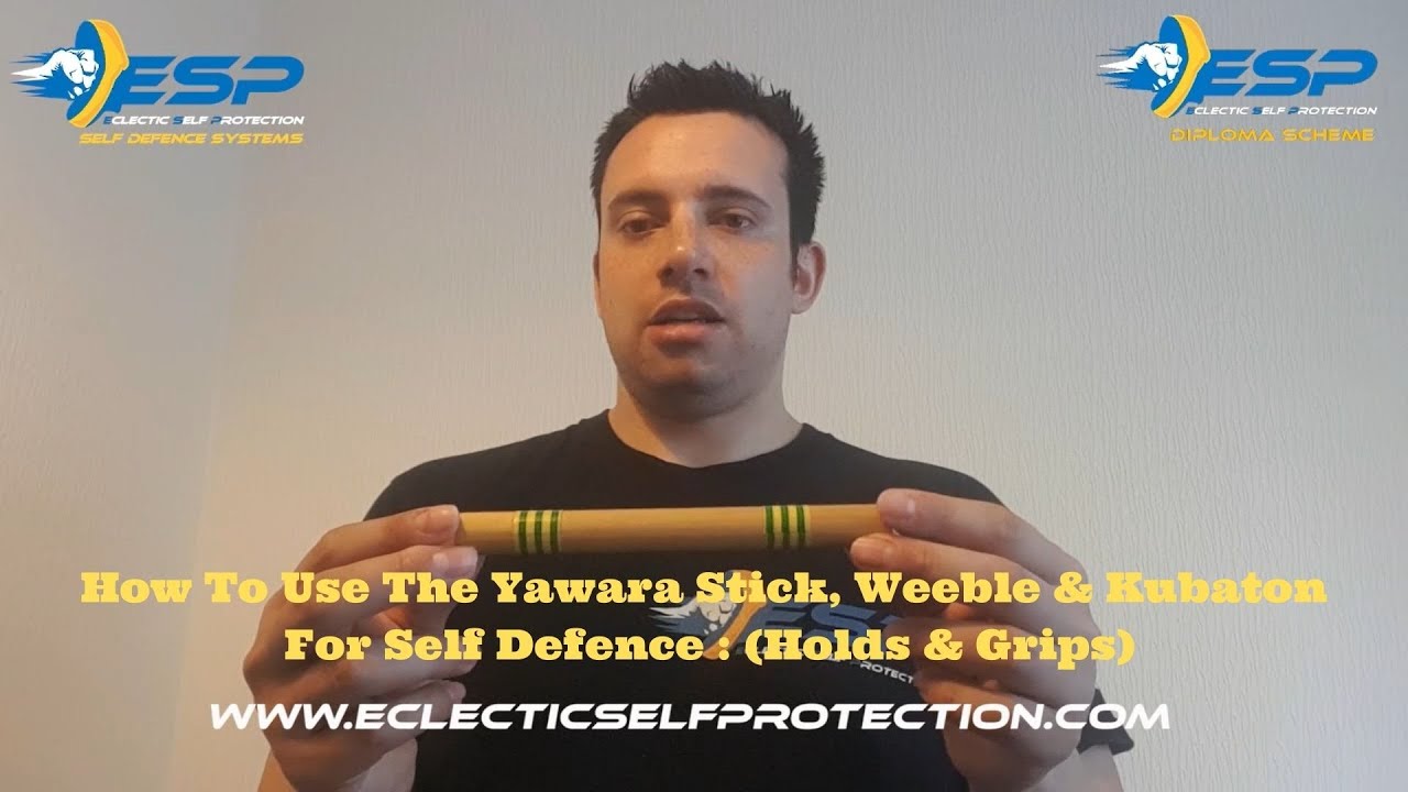 How To Use The Yawara Stick Weeble & Kubotan For Martial Arts & Self Defence