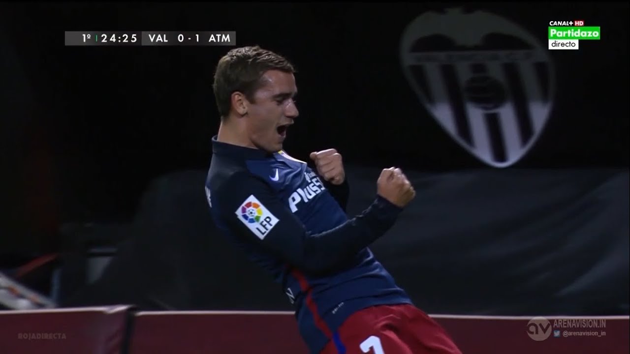 Antoine Griezmann vs Valencia Away (06/03/2016) 720p HD By CROSE