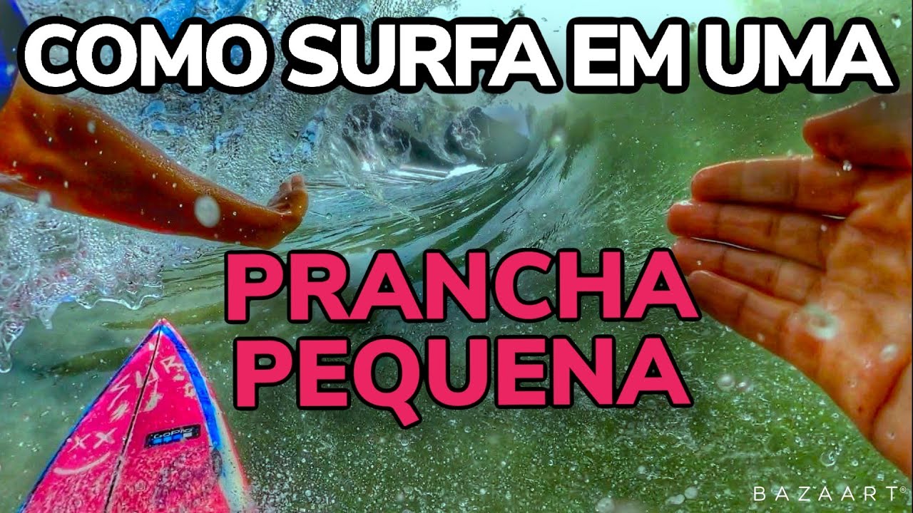 Como SURFA em uma PRANCHA  pequena - INICIANTE - surf dicas #003