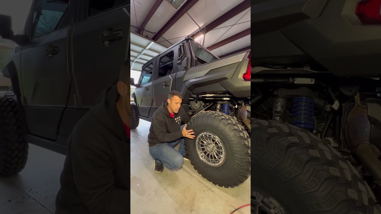 33&rdquo; tires on our 2024 Polaris Xpedition Northstar