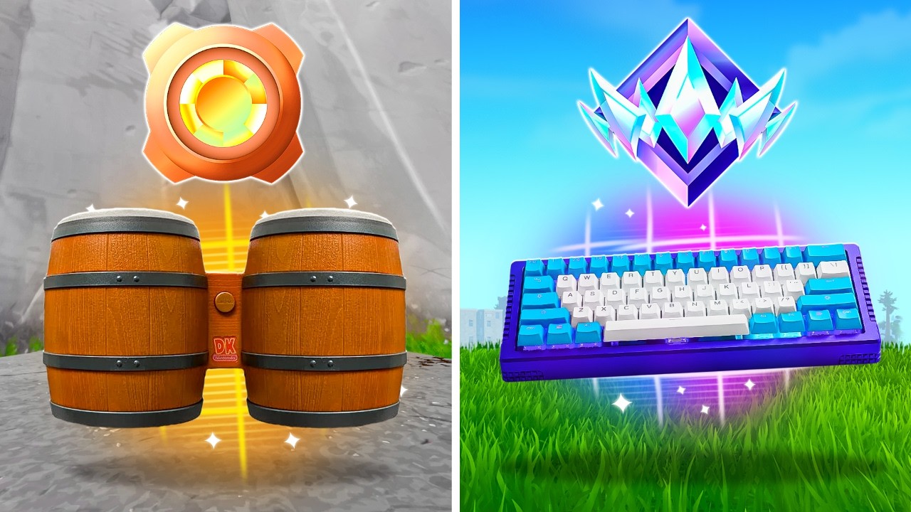 Fortnite, But Your Rank = Your Keyboard