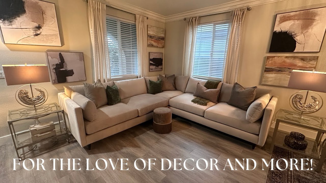 Living Room Update | Neutrals and Earth Tones