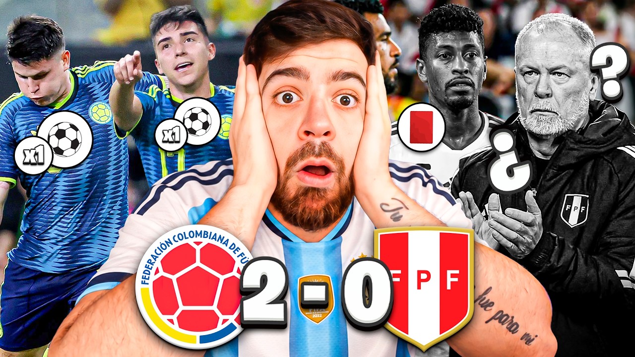 COLOMBIA PAS&Oacute; POR ENCIMA A PER&Uacute;: VICTORIA 2-0. &iquest;DEBE ABANDONAR LA SELECCI&Oacute;N EL T&Eacute;CNICO BRASILERO?