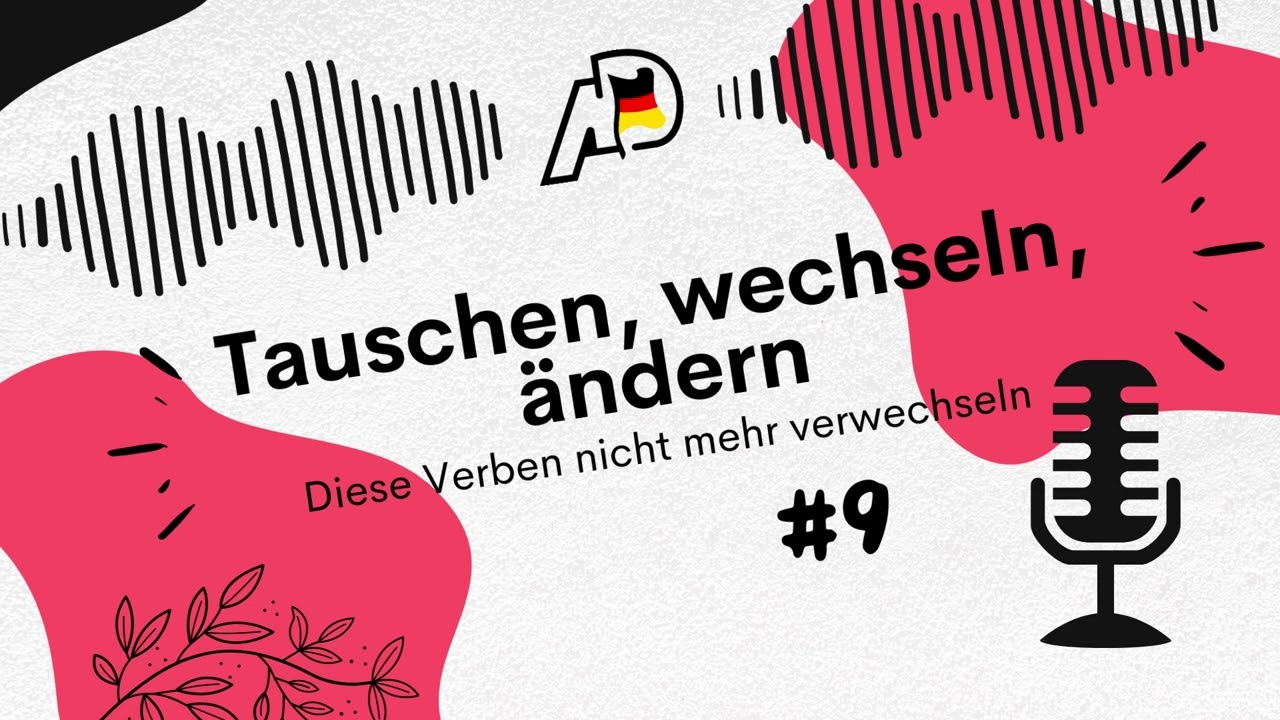 Tauschen, wechseln, ändern - nie myl tych czasowników!
