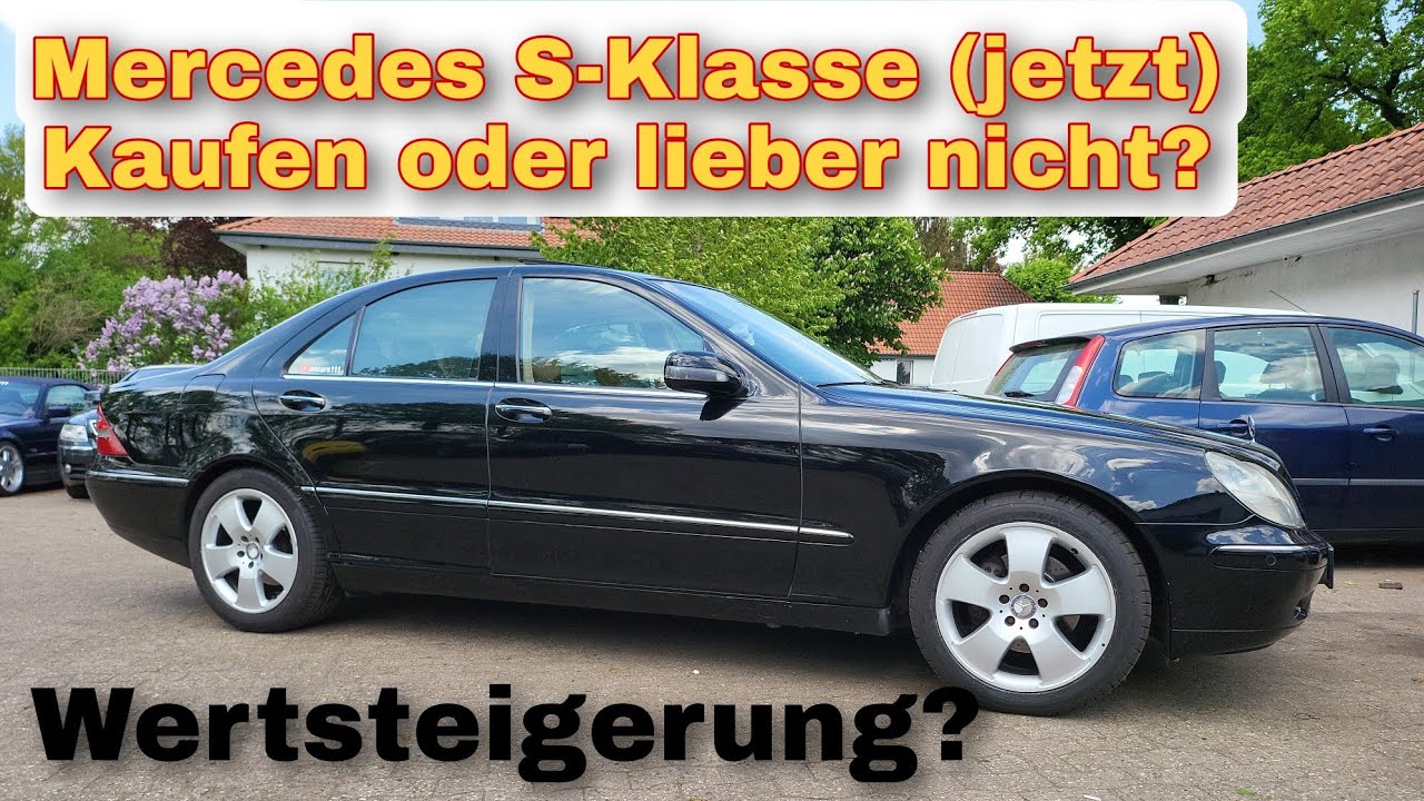 Mercedes W220 S-Klasse (jetzt) kaufen oder nicht ?Airmatik Stoßdämpfer hinten Defekt..