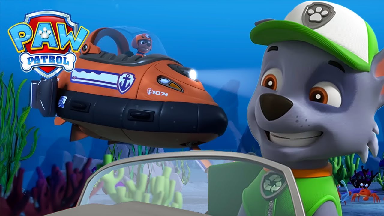 Krabber har stjålet Cap'n Turbot's briller! | PAW Patrol | På Dansk | Tegnefilm for børn