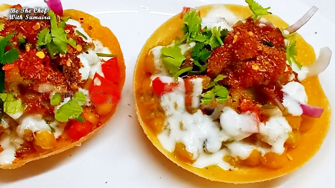Katori Chaat Recipe At Home | Katori Chaat Recipe Street food