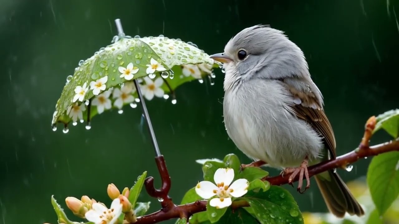 Healing Music for Stress Relief | Light Sounds to Unwind & Chirping Birds for Relaxation