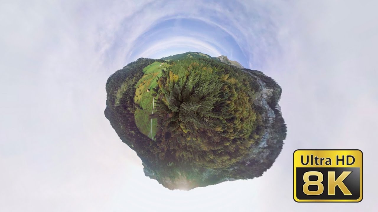 VR 360&deg; 8K Drone Footage - VR360 Gimbal - Aerial 8K video