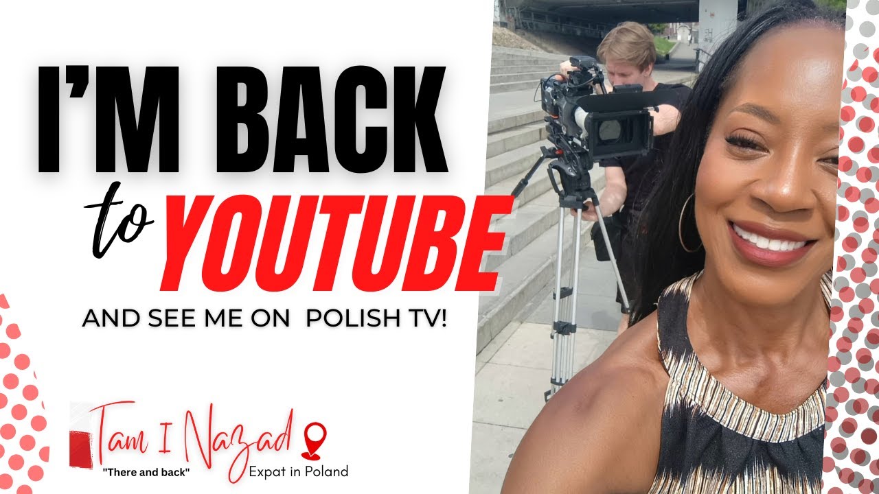 I'm back on YouTube! My Life in Poland – Featured on Polish TV! | Expat Reacts | 🇵🇱 #warsaw