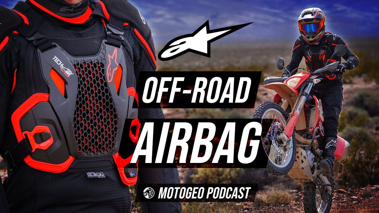 Эндуро-жилет с подушкой безопасности от Alpinestars / @motogeo