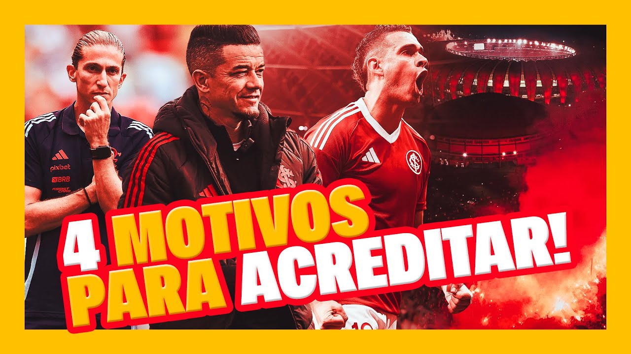 🔴⚪️ #INTER: NOVIDADES NA ESCALA&Ccedil;&Atilde;O COLORADA | FLAMENGO MUDA O TIME | RAZ&Otilde;ES PARA ACREDITAR NA VIRADA