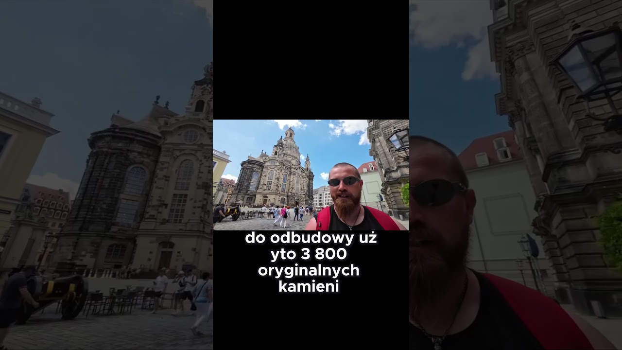 Jak odbudowano kości&oacute;ł Marii Panny w Dreźnie