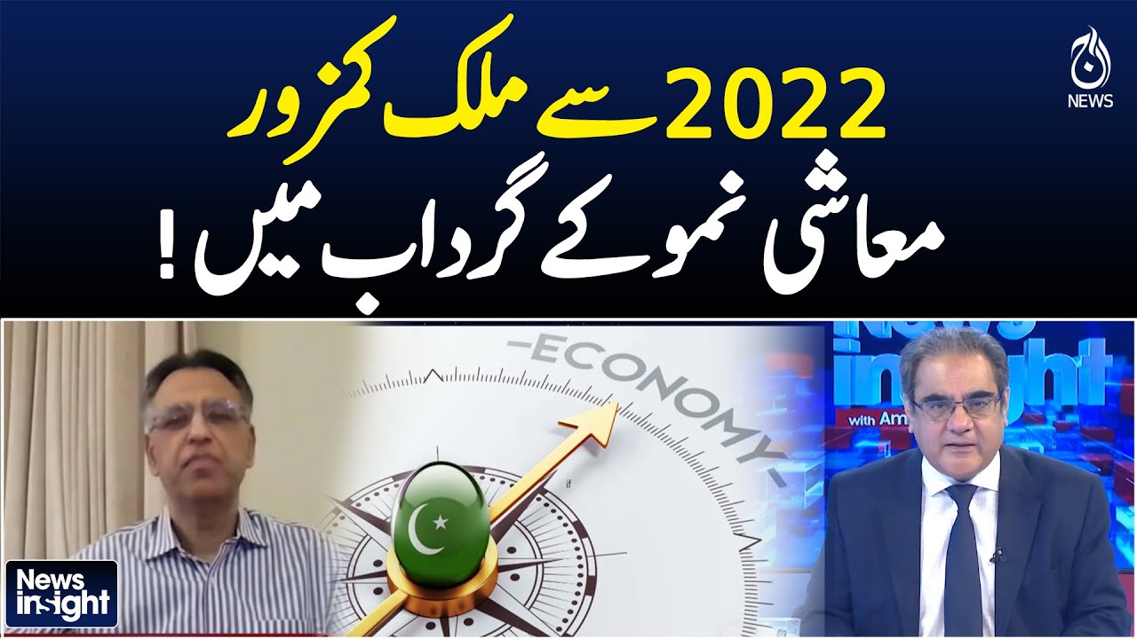 Pakistan Economic Slowdown | Weak Growth Since 2022 | Financial Update - News Insight with Amir Zia