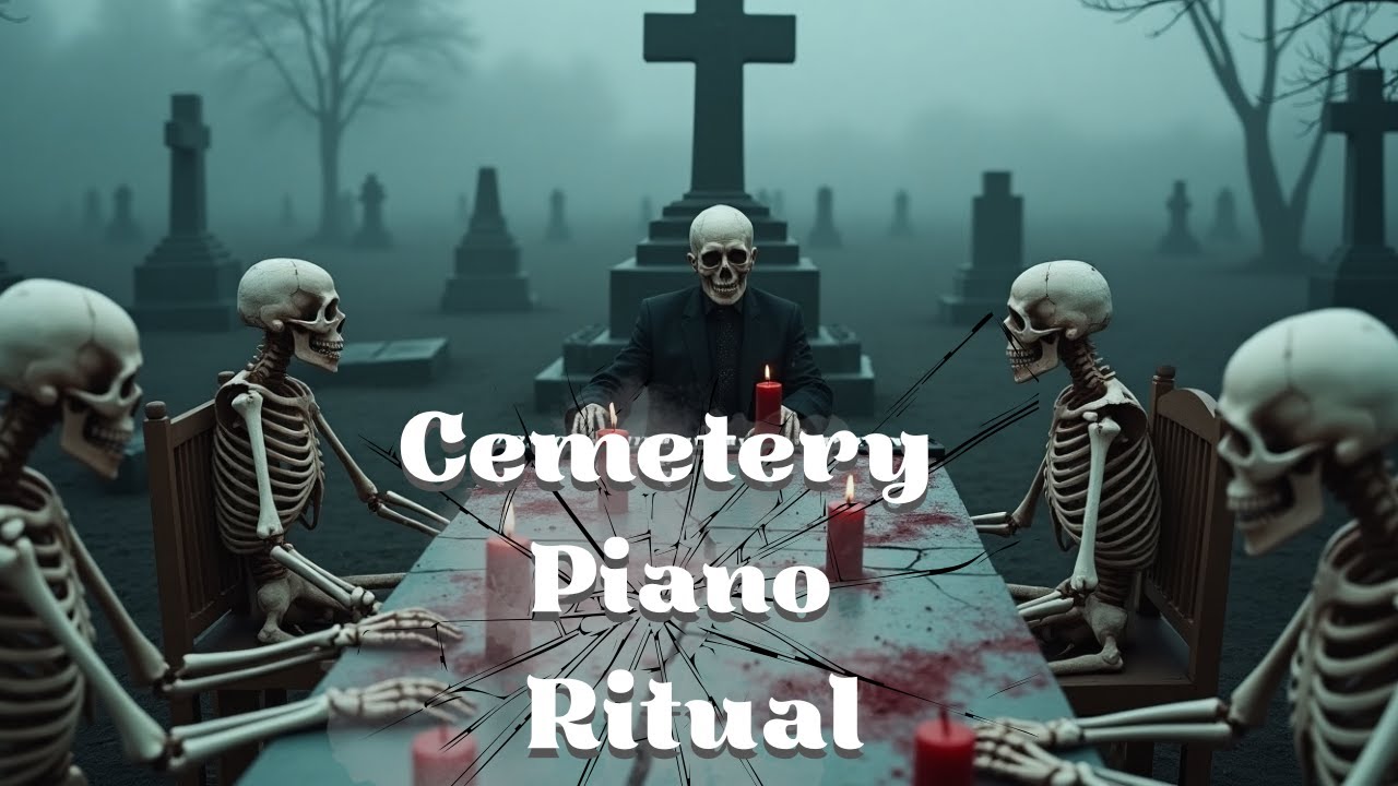 Dark Ceremony | Haunting Piano and Violin Performance in a Graveyard