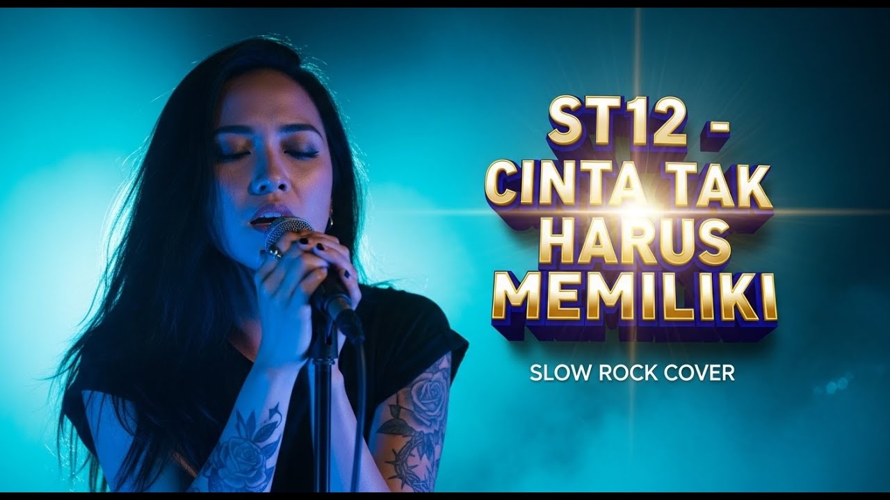 🎸 CINTA TAK HARUS MEMILIKI | Versi Slow Rock Cewek | Vibesnya Dalem Banget...