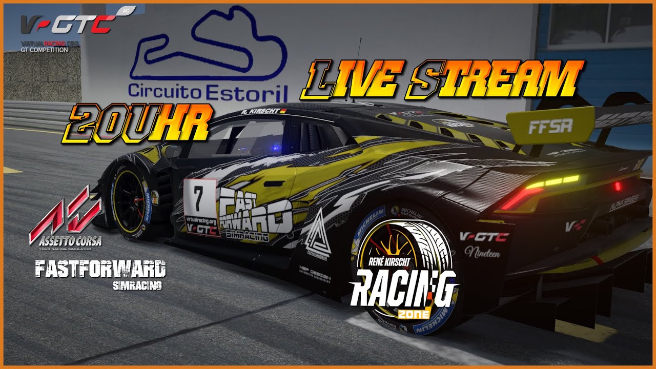 GT Competition Ren&eacute; Kirscht Cockpit V-GTC Estoril!