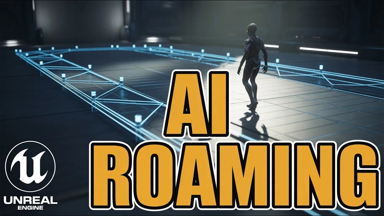 AI Random Roam in Unreal Engine 5 | AI Tutorial