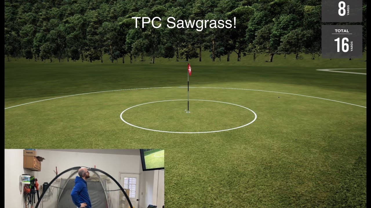 Rapsodo MLM2Pro | Игра на поле для гольфа (TPC Sawgrass)