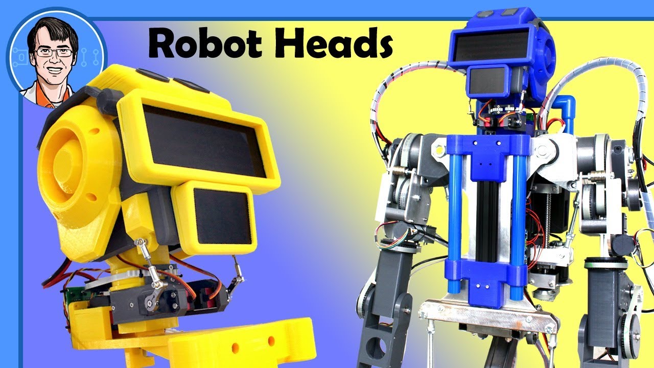 Building Animatronic Robot Heads