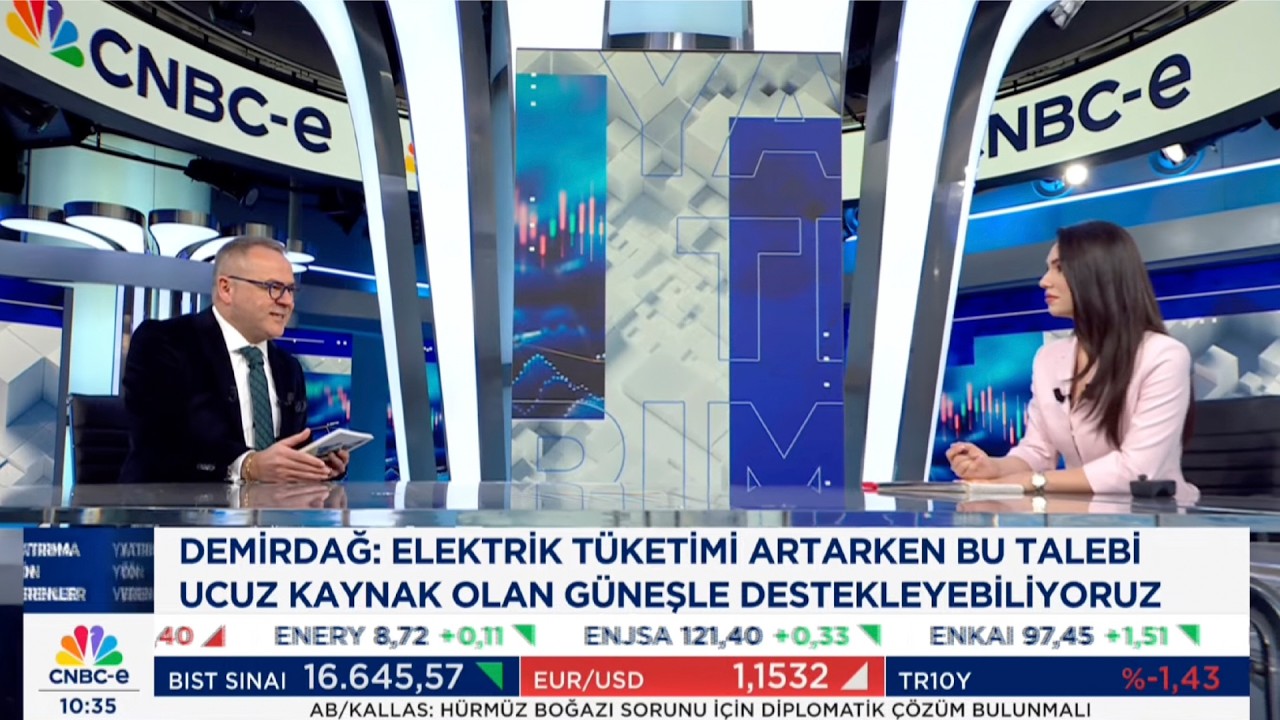 Smart Güneş Teknolojileri YK Başkanı Halil Demirdağ | CNBC-e