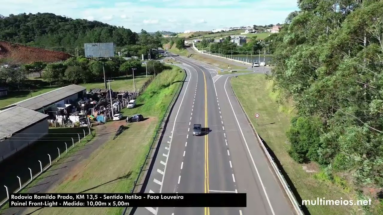 RODOVIA ROMILDO PRADO, KM 13,5   SENTIDO ITATIBA
