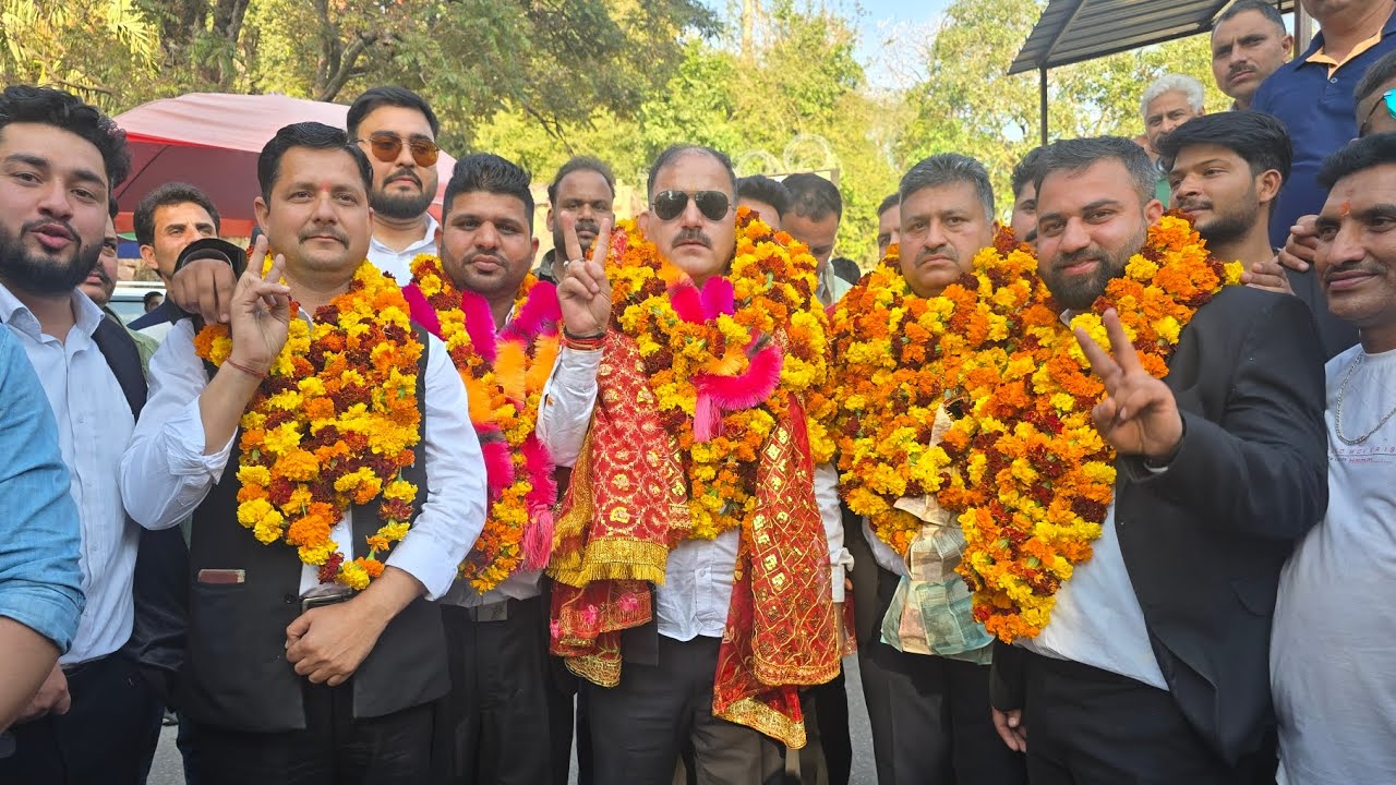 Adv. Pawan Dev Singh एक बार फिर बने District Bar Association Reasi के President