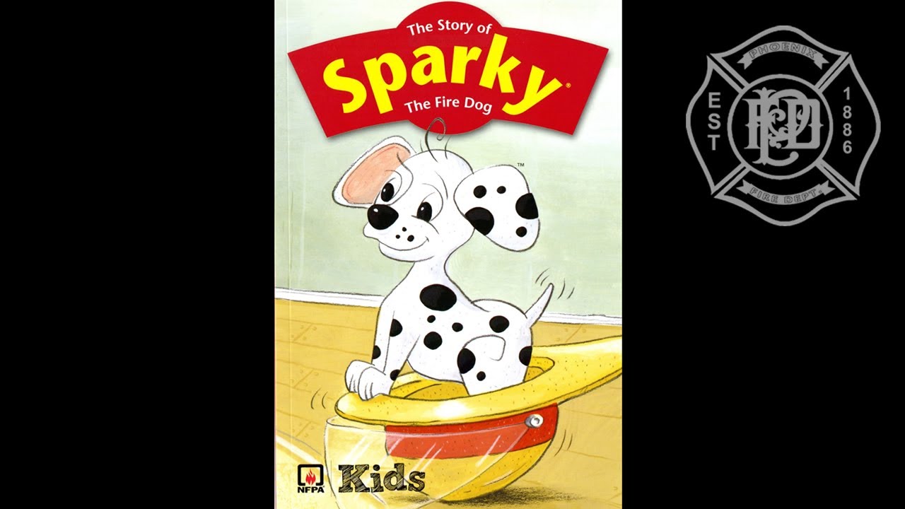 Sparky the Fire Dog Book, read by Fire Pal Chris