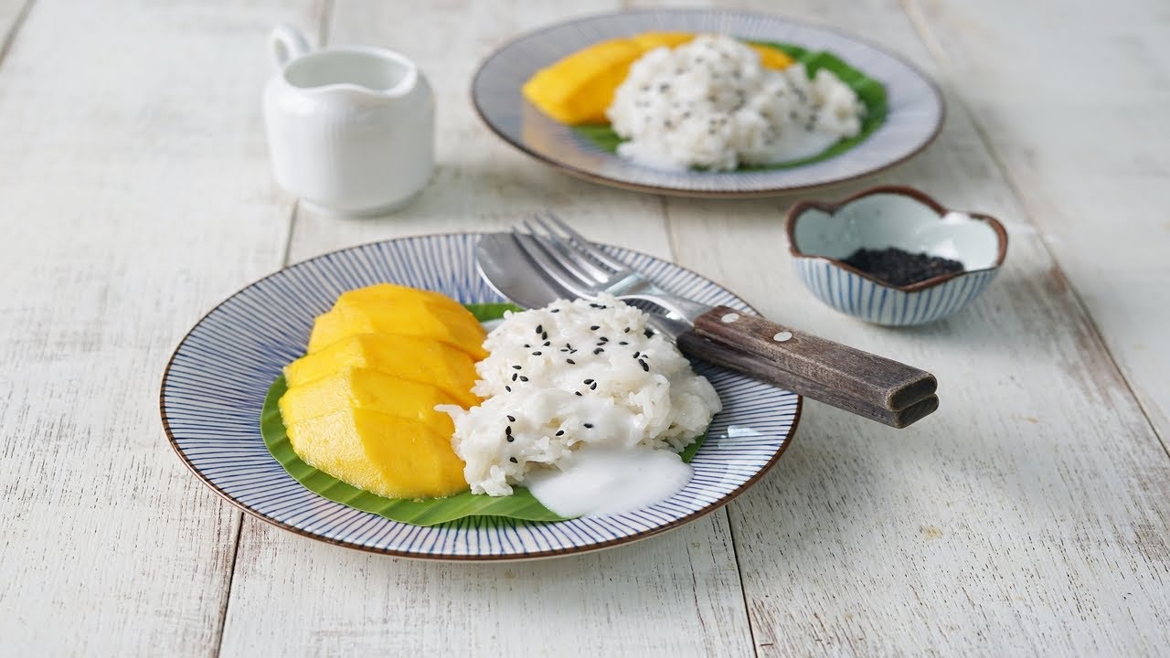Cara Membuat Mango Sticky Rice / Ketan Mangga (ENG SUB)