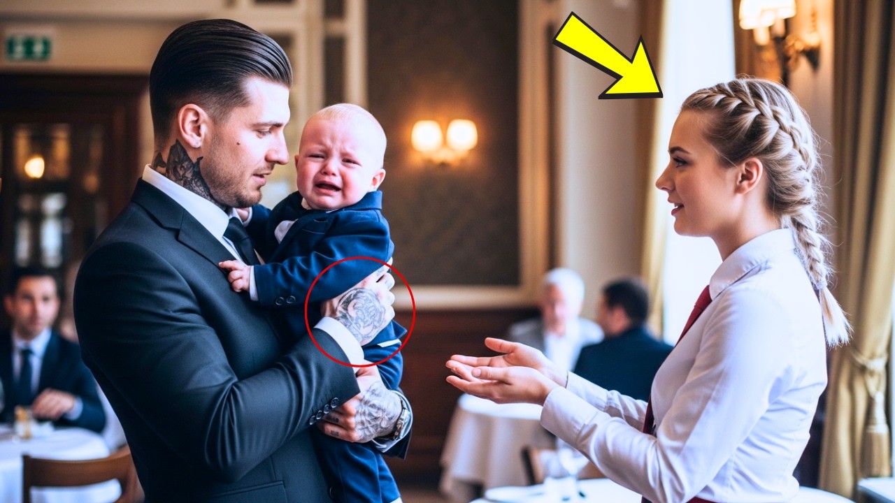 Le Fils Du Parrain Pleurait Au Restaurant Jusqu’À Ce Que La Serveuse Dise Il A Besoin D’Une Maman!!!
