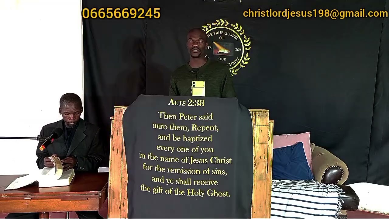 THE TRUE GOSPEL OF OUR LORD JESUS CHRIST 193-293 SUNDAY PM SERVICE  JANUARY 4TH 2025