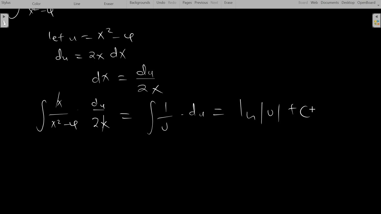 Solving first order ODEs using variable separable method, example 6
