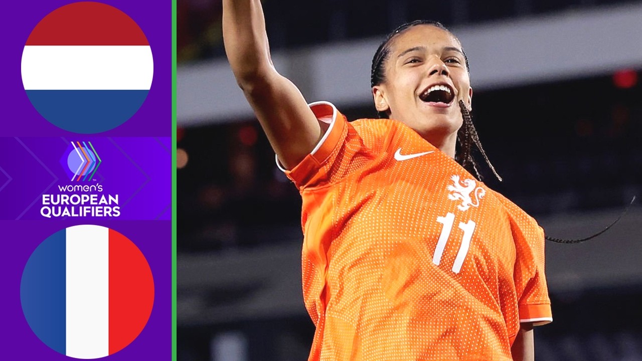 Netherlands vs France | FIFA Women&rsquo;s World Cup 2027 European Qualifiers
