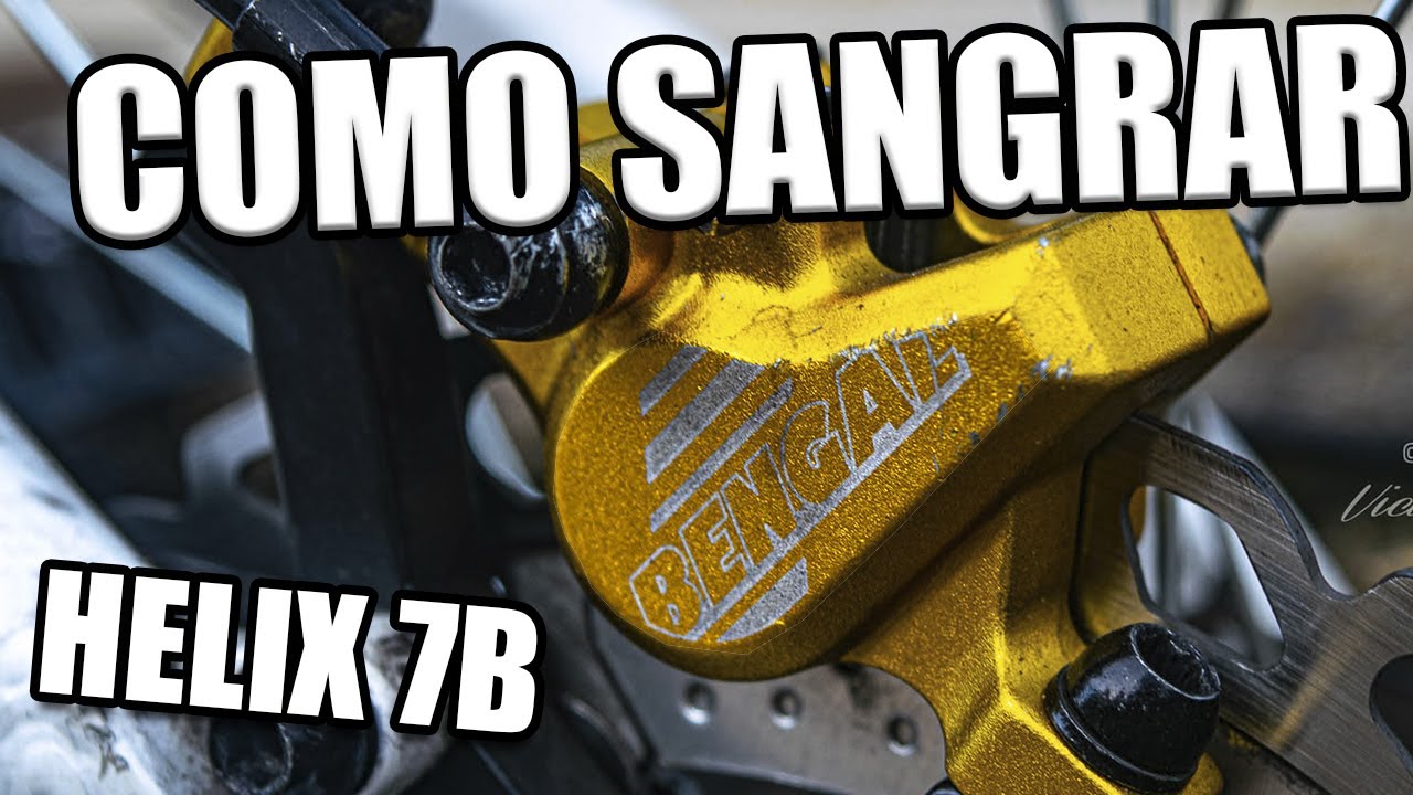 COMO FAZER SANGRIA NO FREIO BENGAL HELIX 7B