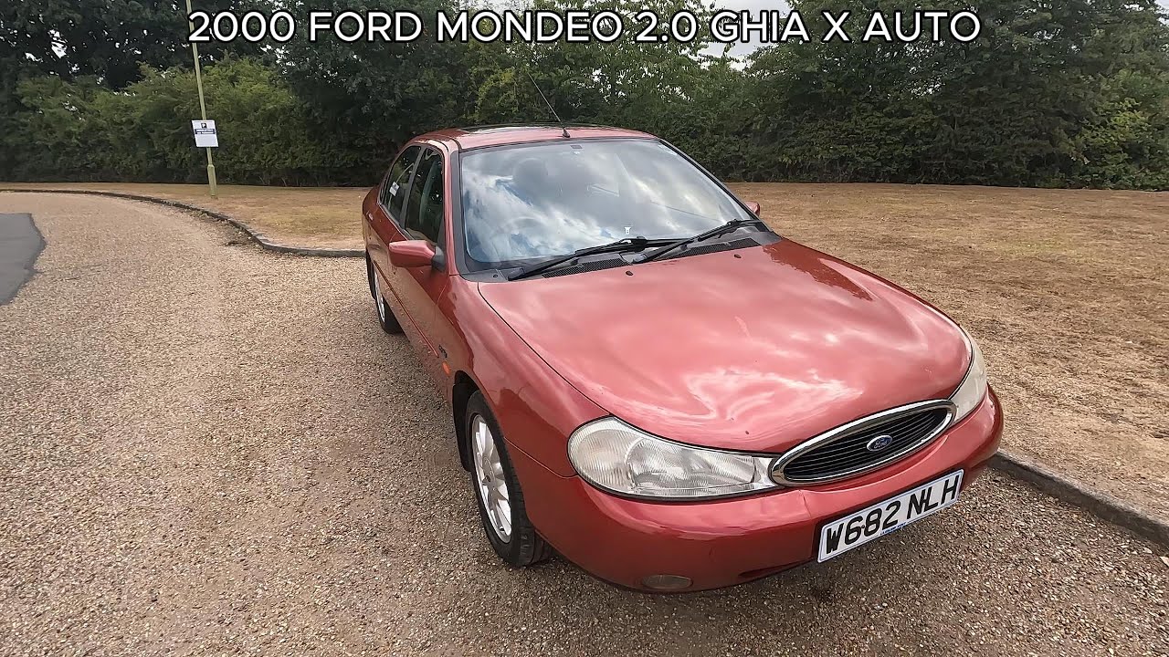 2000 FORD MONDEO 2.0 GHIA X AUTO