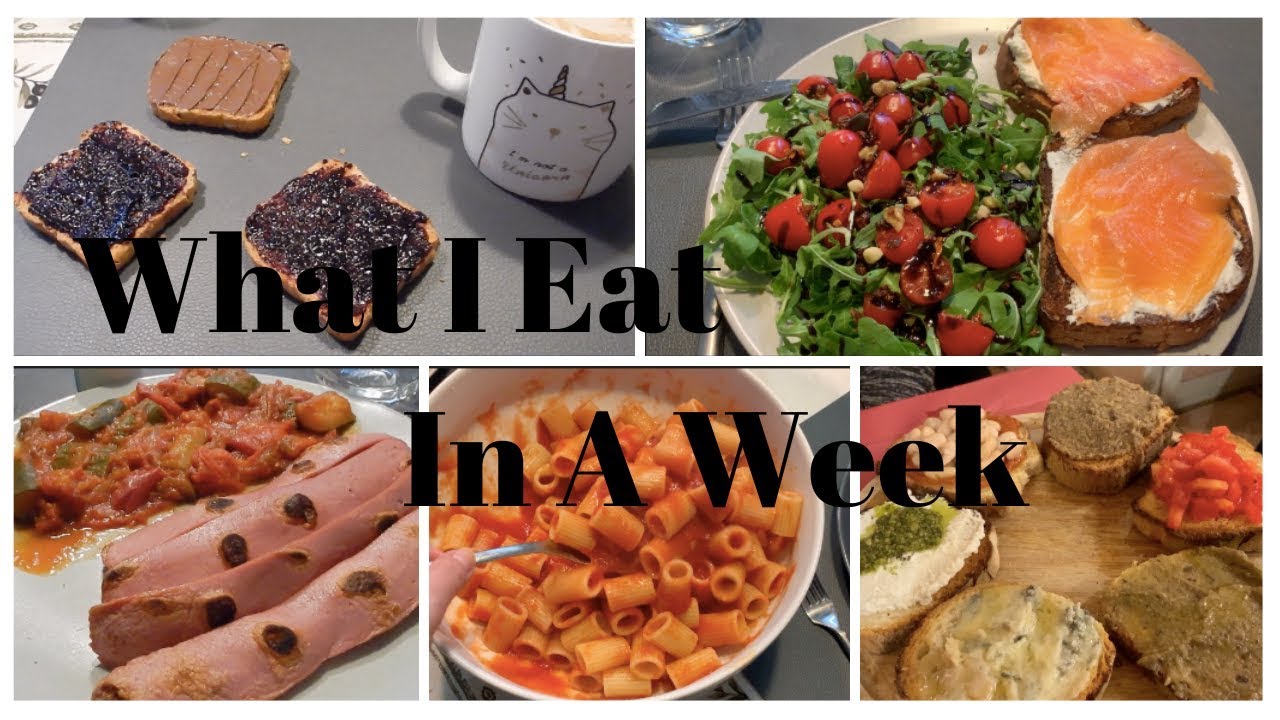 WHAT I EAT IN A WEEK - Mi piace mangiare | Margherita Savelli ♡
