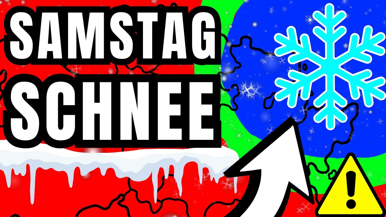 Ab Samstag Schnee bis 200m — wann trifft es Ihre Region?