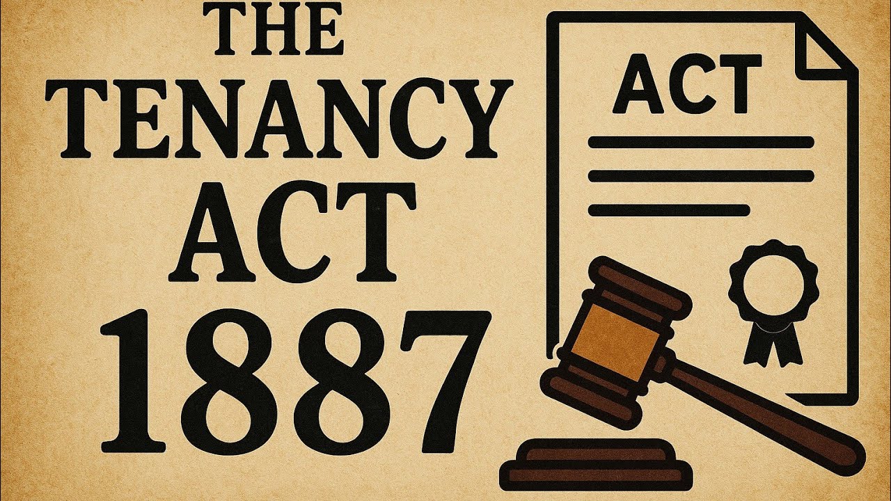 The Punjab Tenancy Act 1887 (Part 01) Section 01 to Section 20 