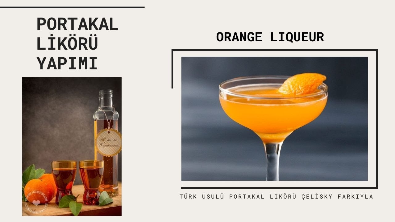 EVDE PORTAKAL LİKÖRÜ YAPTIK 🍹 50₺ -  HOMEMADE ORANGE LİQUEUR