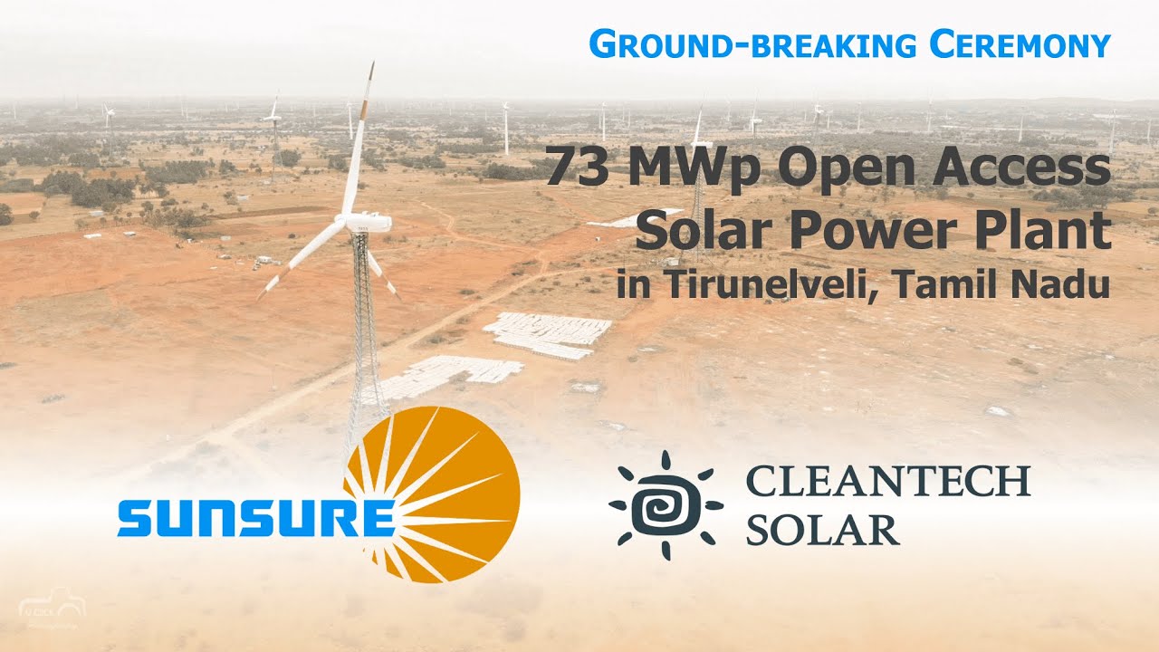 Bhoomi Poojan - Sunsure 73 MW Solar Power Plant, Tirunelveli, Tamil Nadu