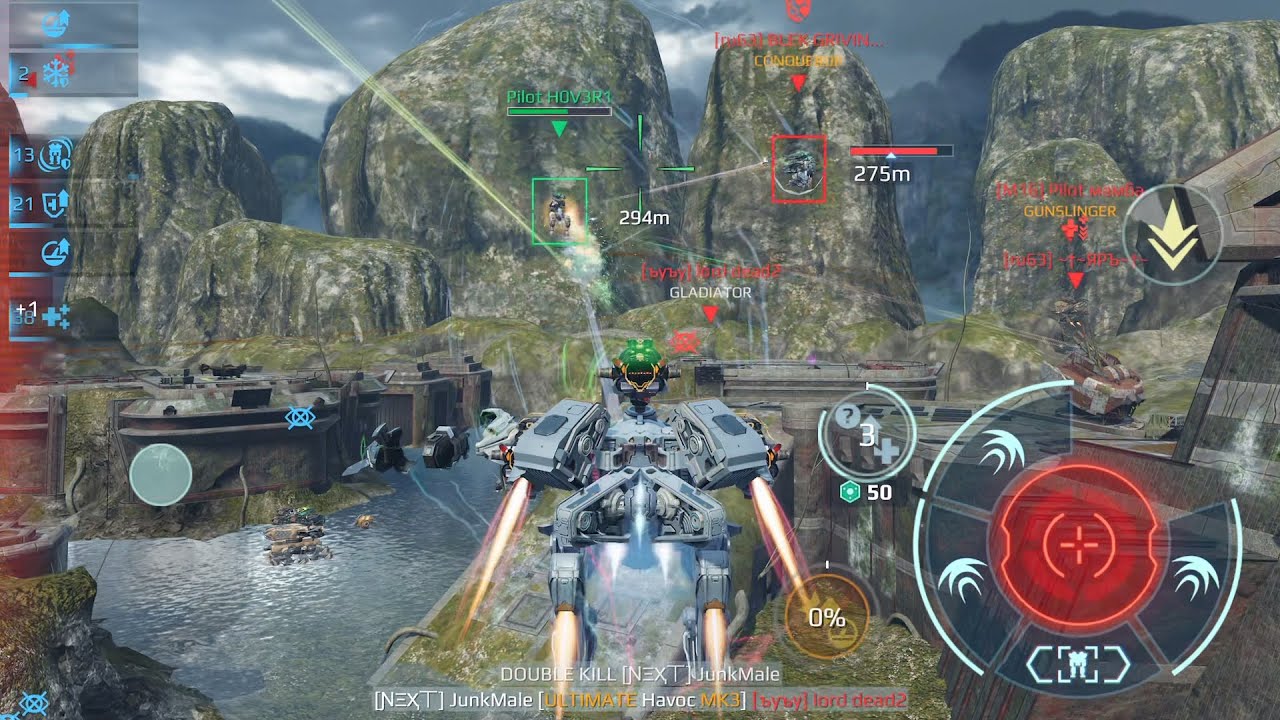 Yesterday's Duos w/ @TONYWR and some solo games after | War Robots gameplay