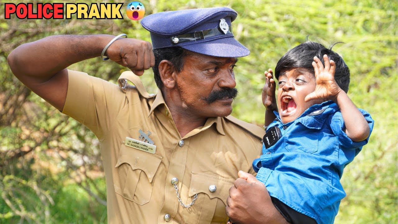 Kutti Puli Police Prank 😱| குட்டி புலி போலீஸ்காரரிடம் செய்யும் அலப்பறை | KUTTI PULI NANBAN